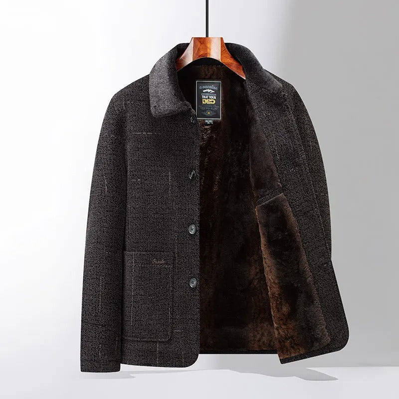 Wynton Wool Patch-Pocket Jacket