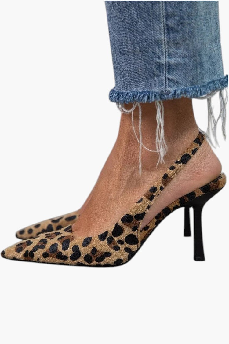 Crystalis Orthopedic Slingback Heels