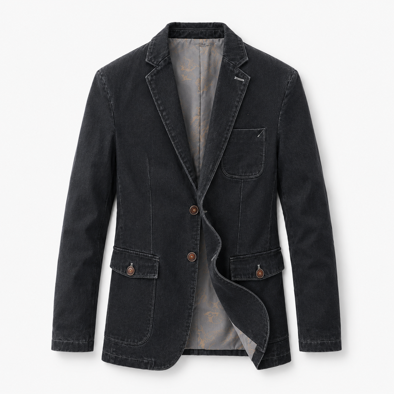 Harrison Tailored Denim Blazer