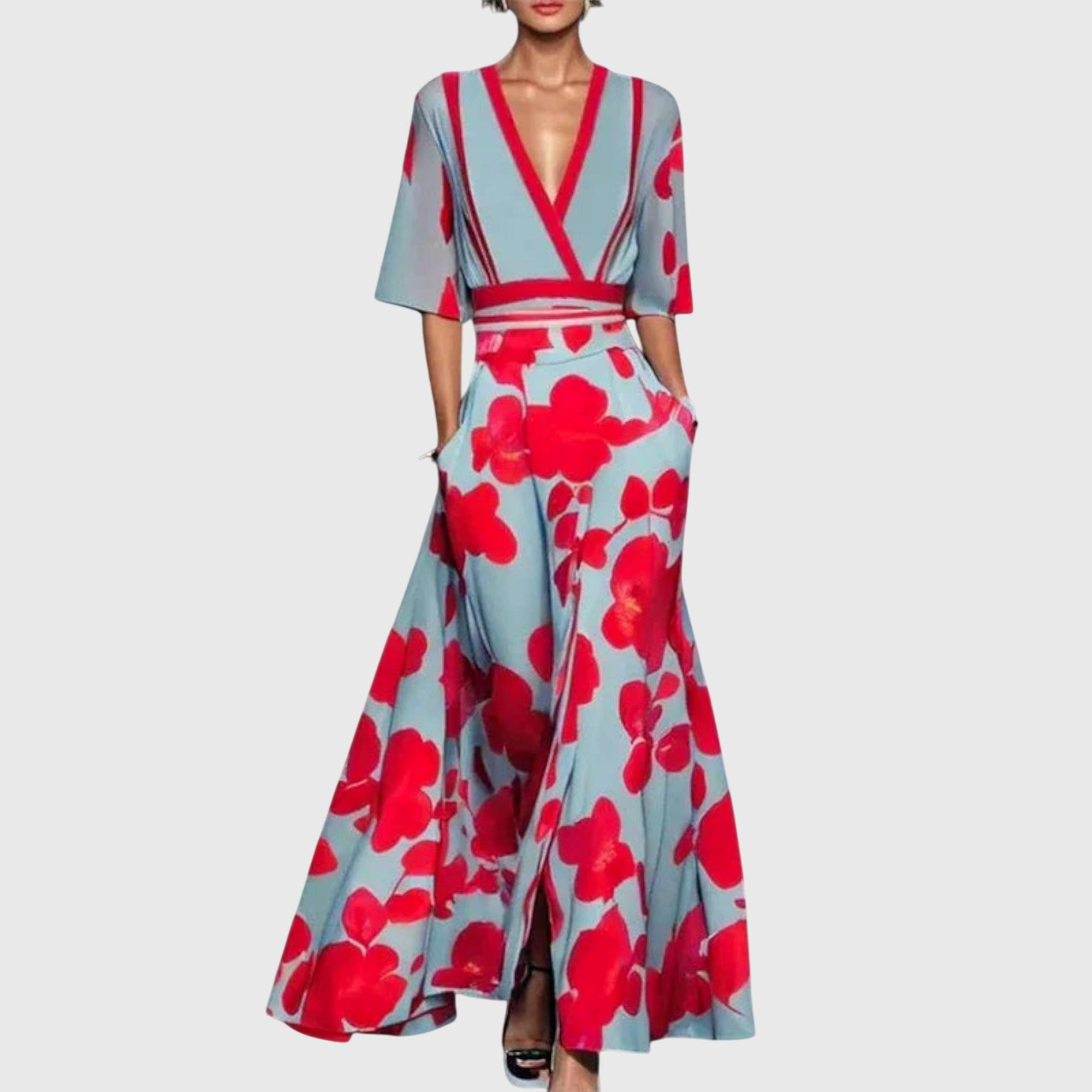 Elysian Mosaic Maxi Dress