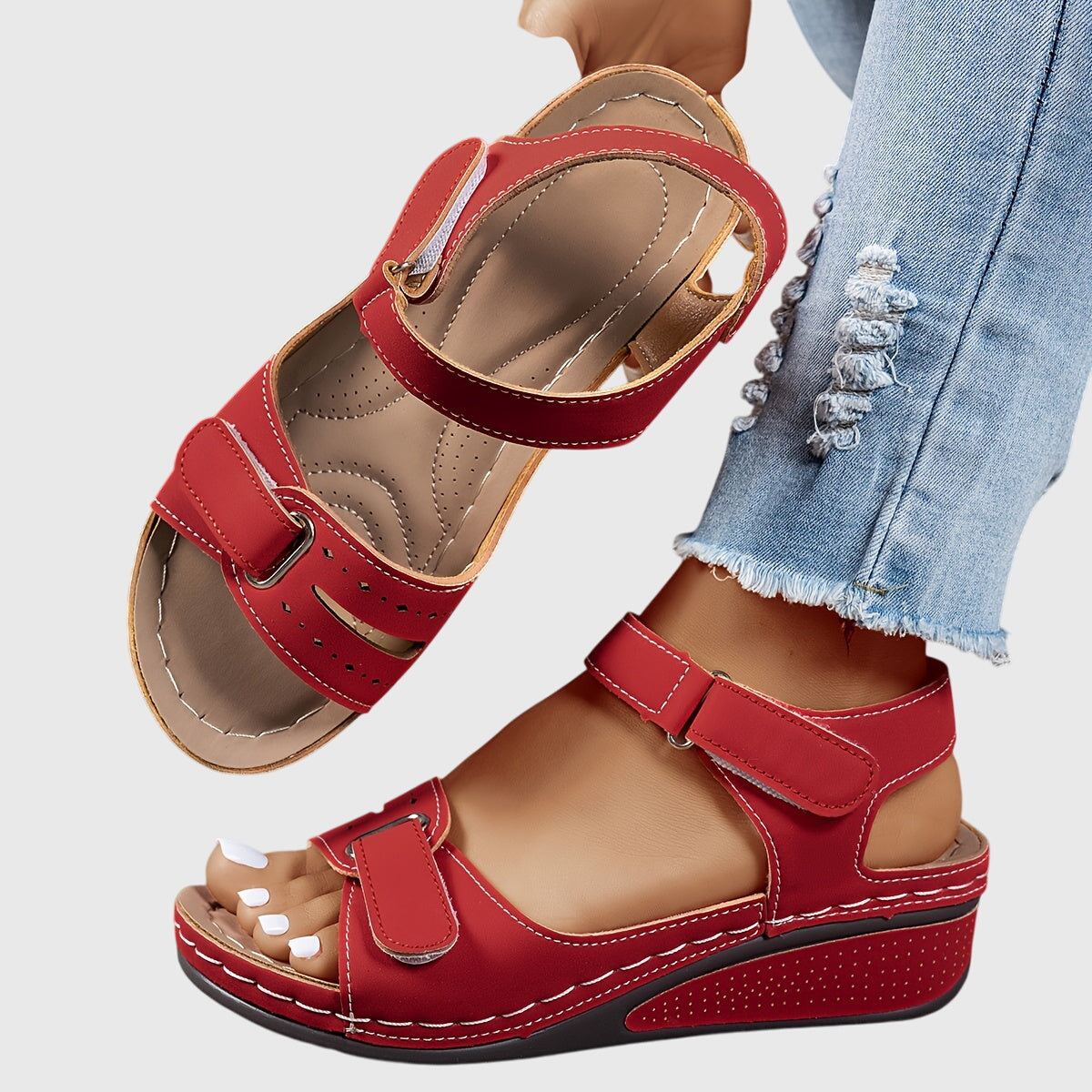 Borghetto Wedge Sandals