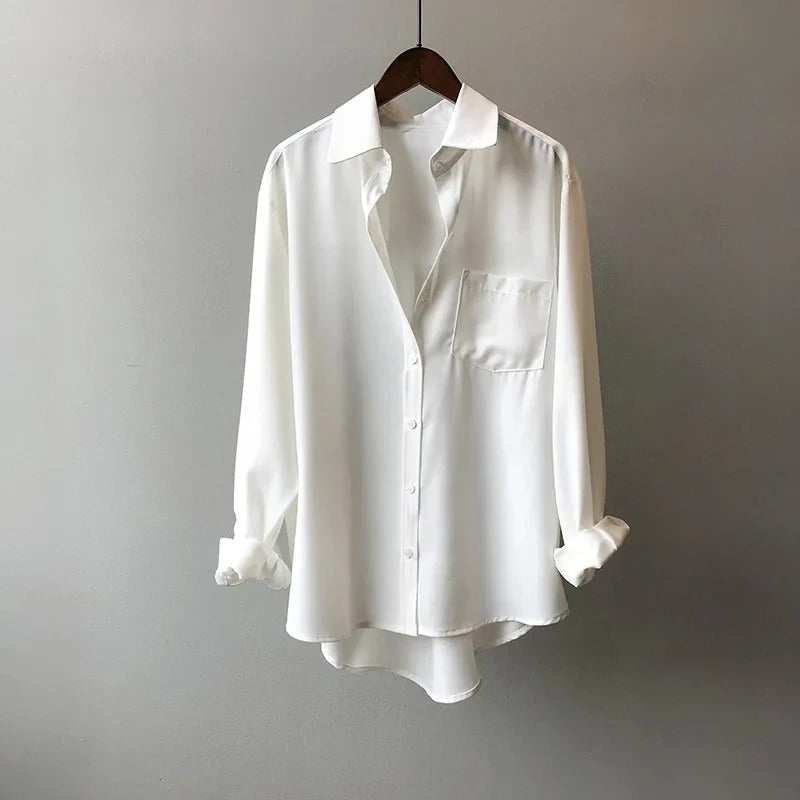Monaco Silk Button-Down