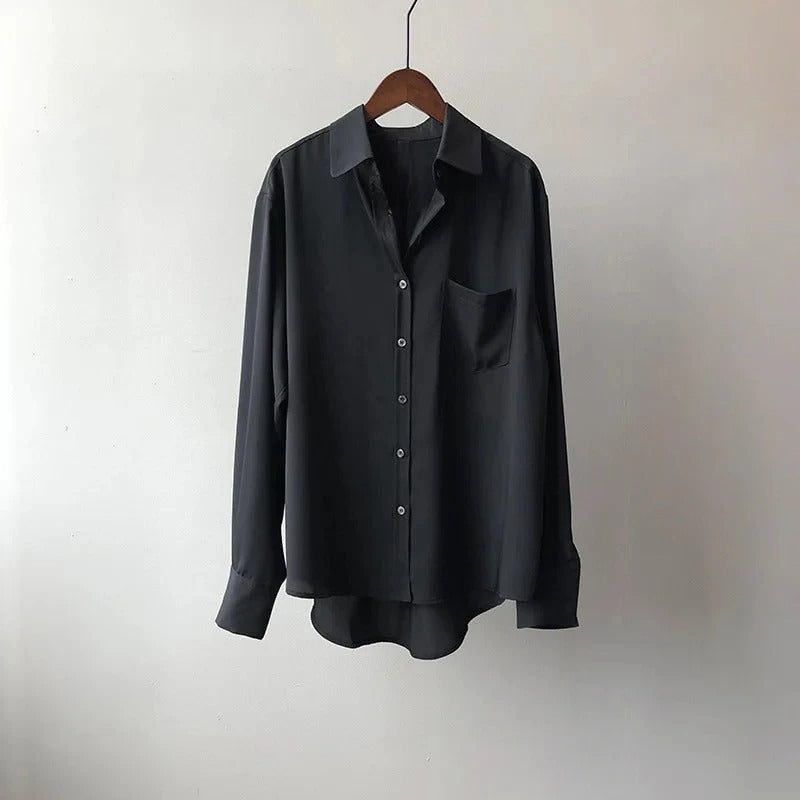 Monaco Silk Button-Down