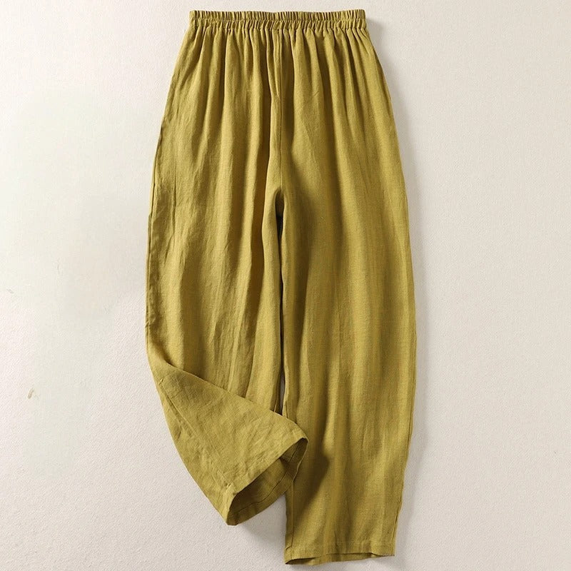 Elara Relaxed Linen Pant