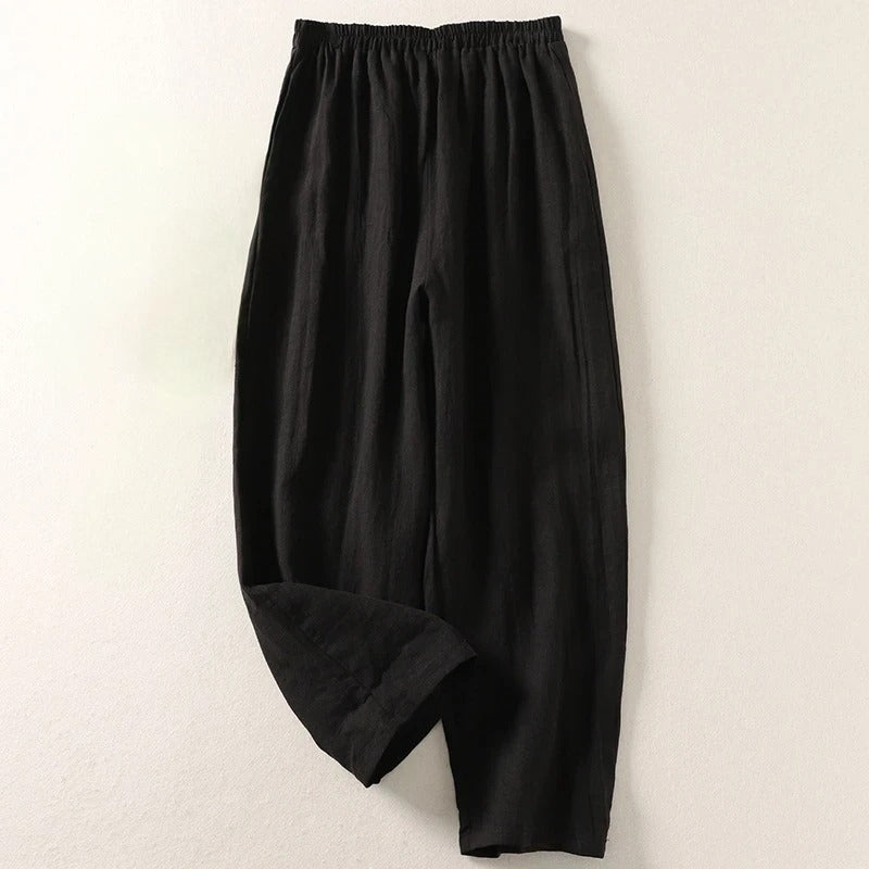 Elara Relaxed Linen Pant