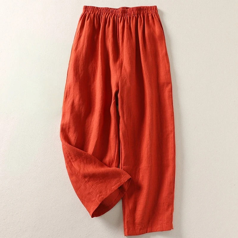 Elara Relaxed Linen Pant