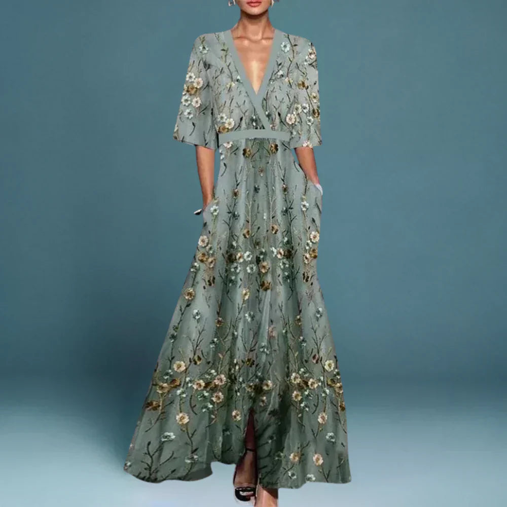 Seraphina Floral Maxi Dress