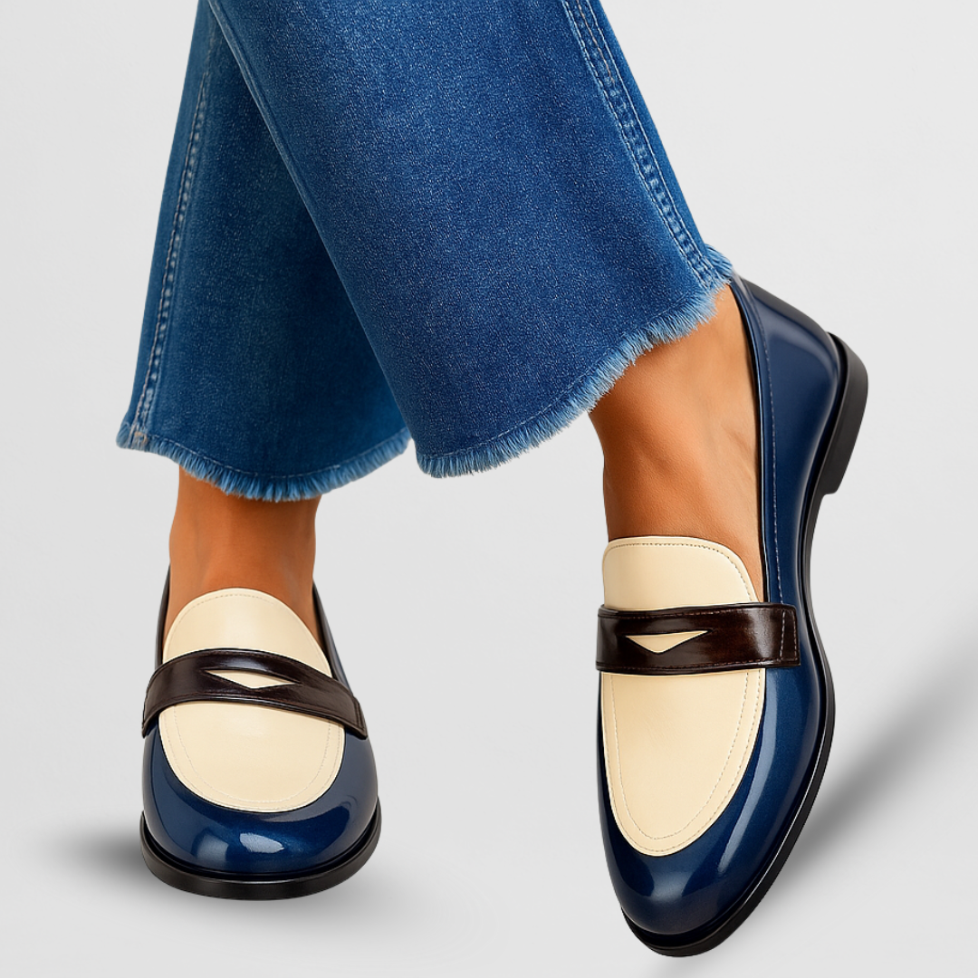 The Clara Two-Tone Loafer