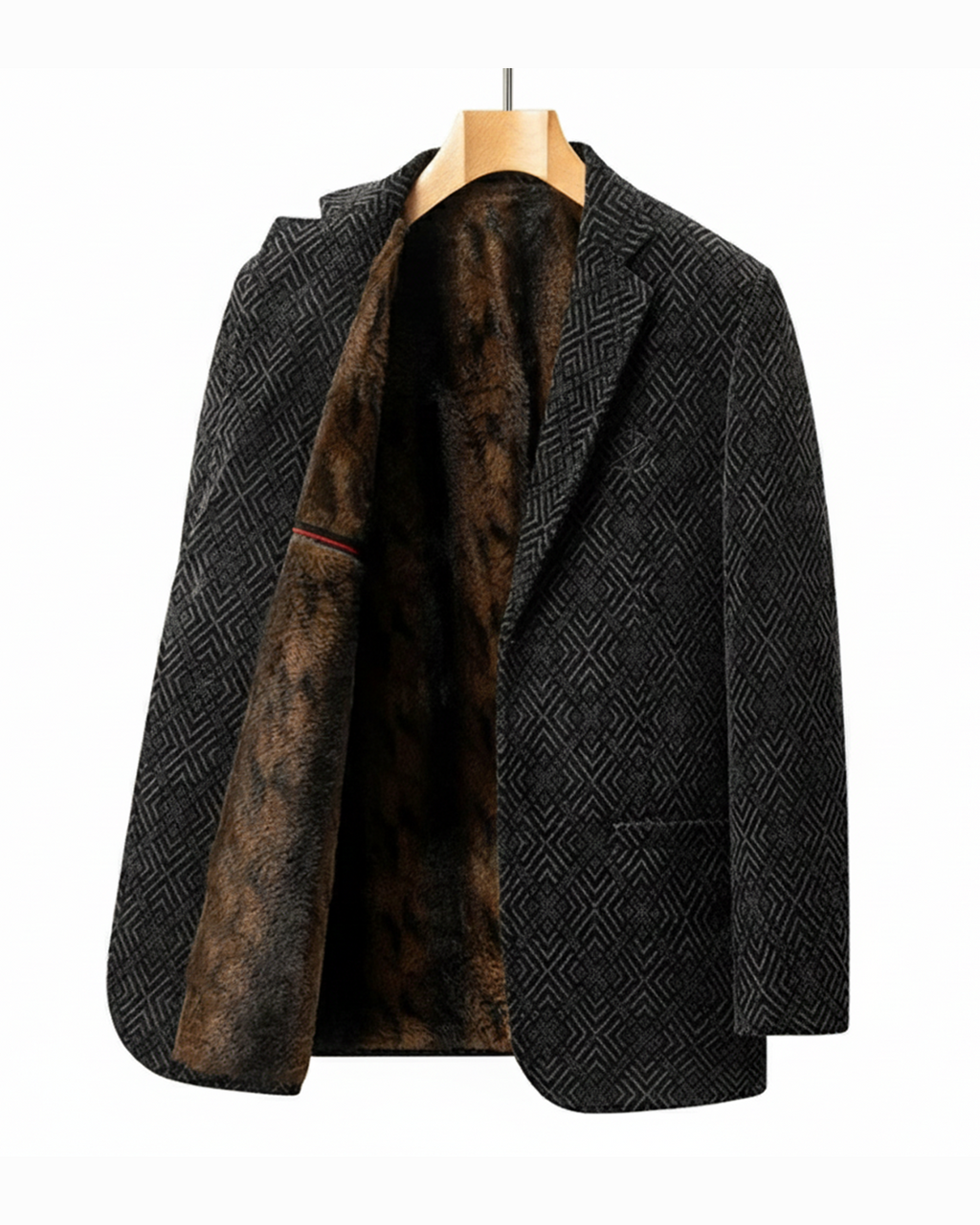 Honshu Lined Wool Blazer Coat
