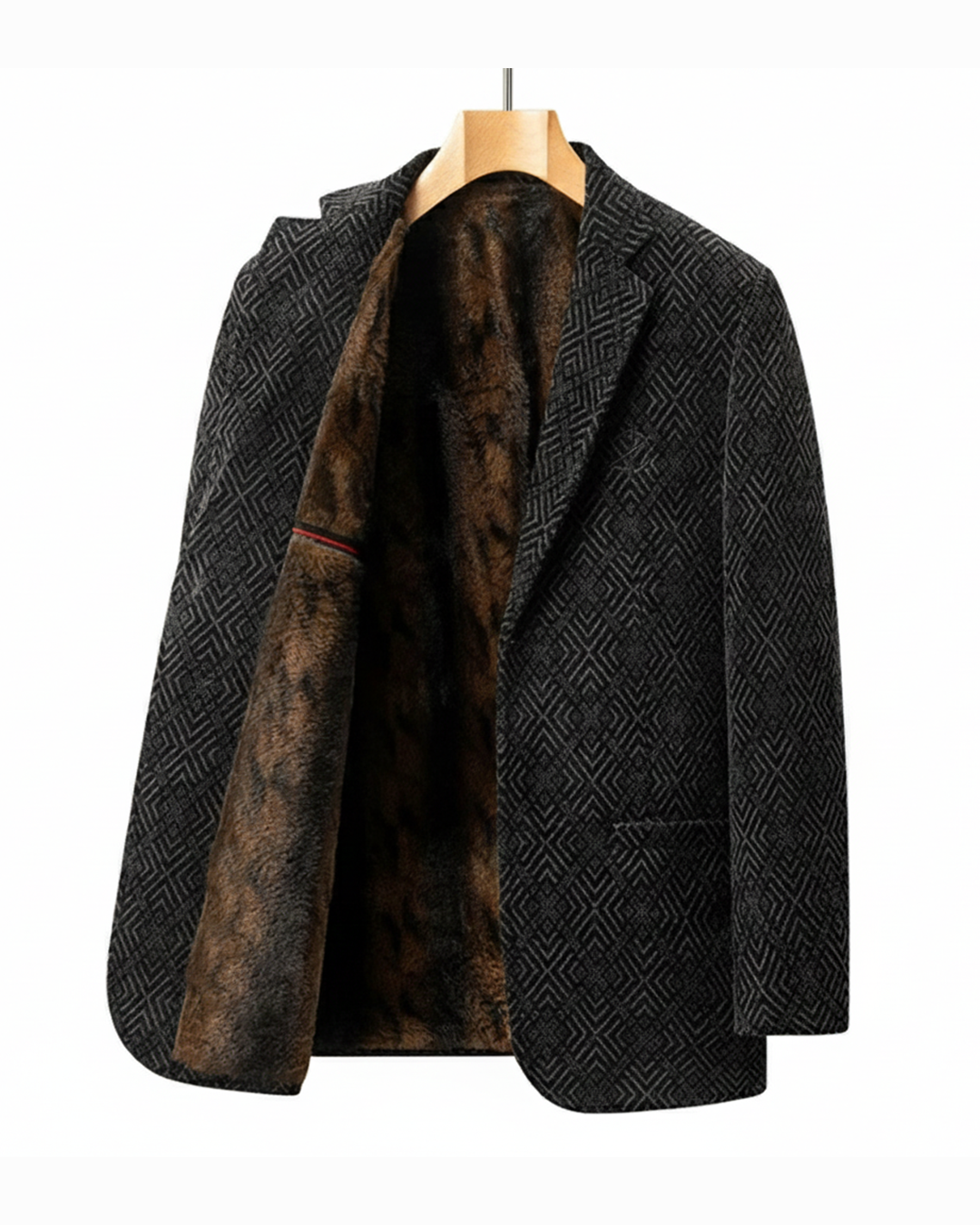 Honshu Lined Wool Blazer Coat