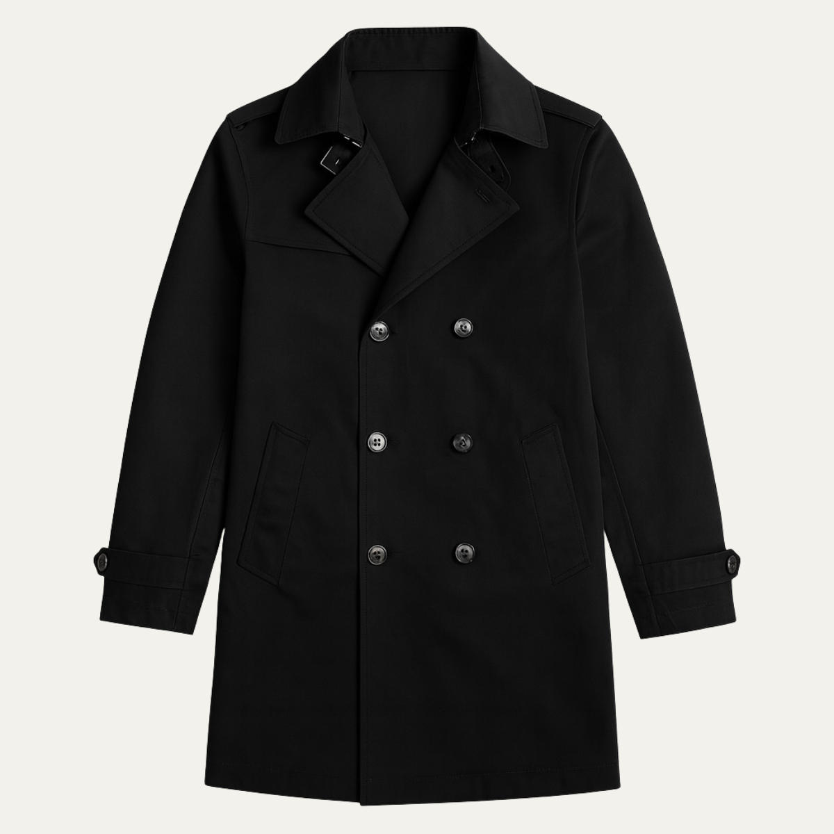 Wanaka Double-Breasted Peacoat