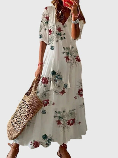 Freya Vintage Boho Dress