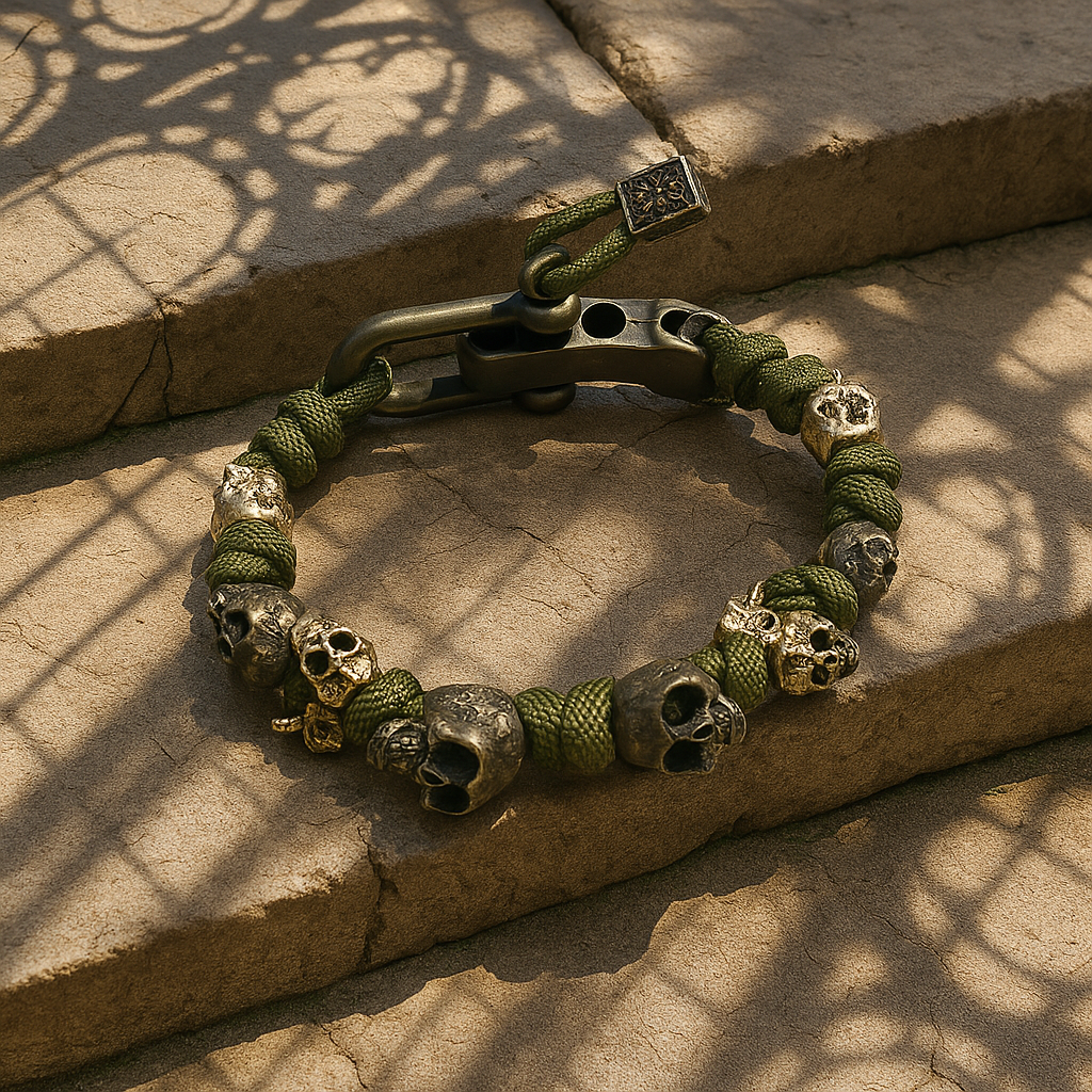 Corsair Skull Bracelet