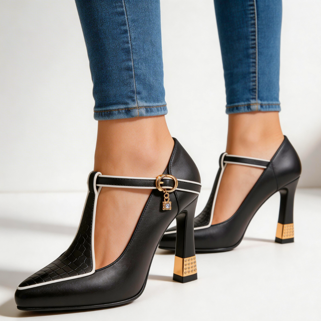 Vivienne T-Strap Heel