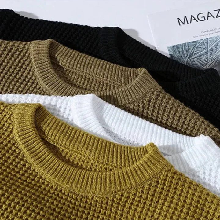 Alamo Thermal Knit Crewneck Pullover