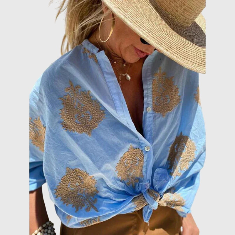 Aurelia Printed Blouse