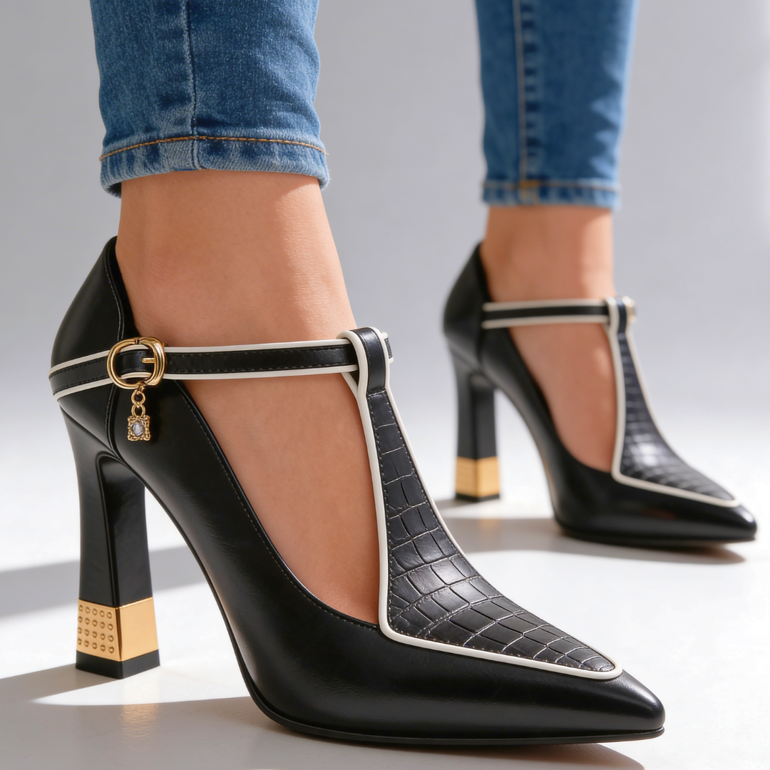 Vivienne T-Strap Heel