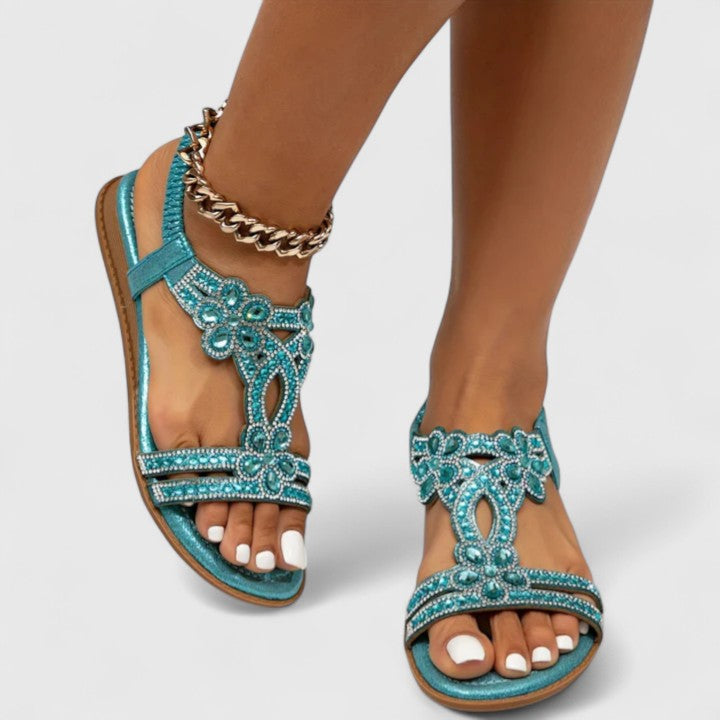 Brienz Embellished Flat Sandals