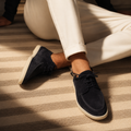 The Laurent Premium Suede Lace-Up