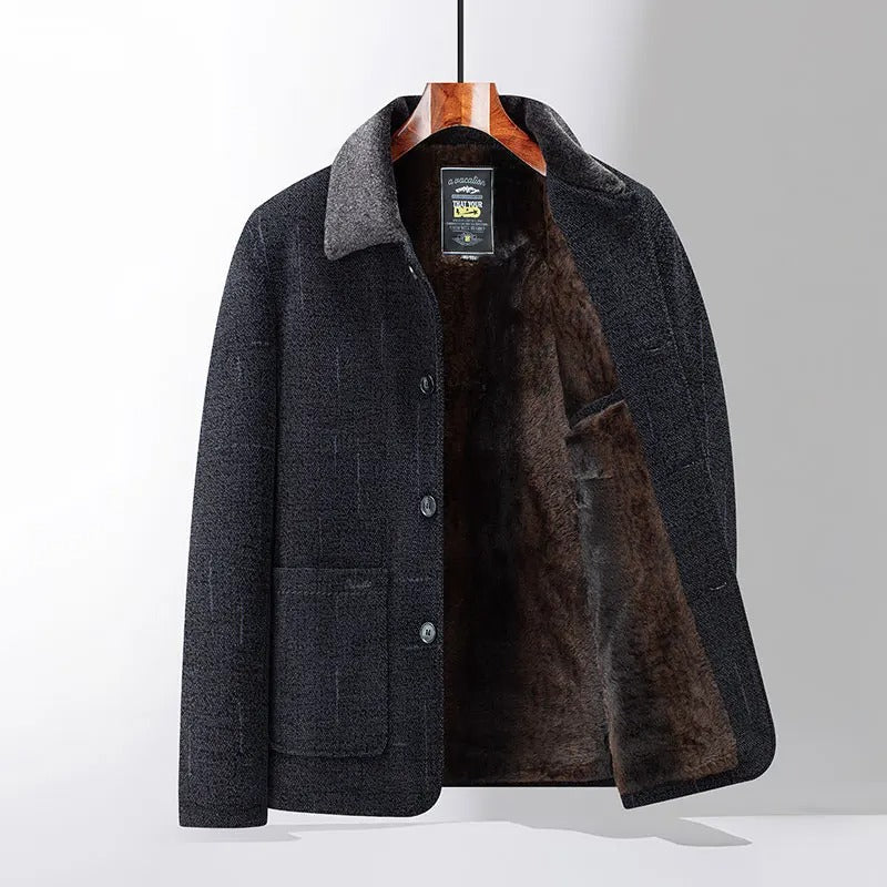 Wynton Wool Patch-Pocket Jacket