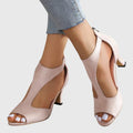 Bibury Open-Toe Heels