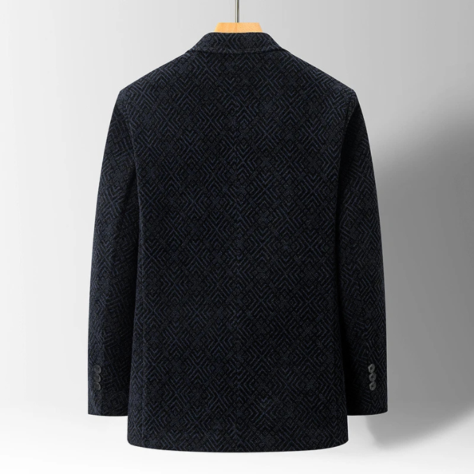 Honshu Lined Wool Blazer Coat
