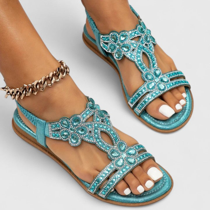 Brienz Embellished Flat Sandals