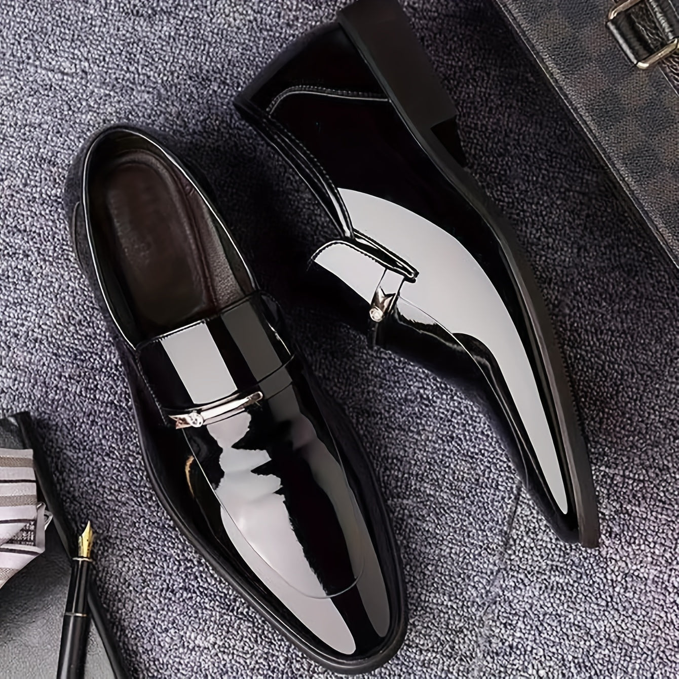 Modernist Patent Loafers