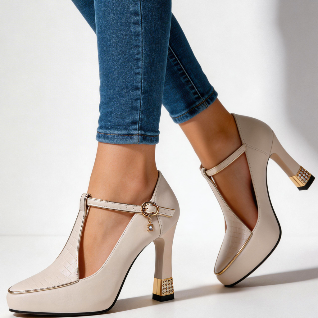 Vivienne T-Strap Heel