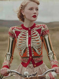 Belladonna Skeleton Anatomy Cardigan