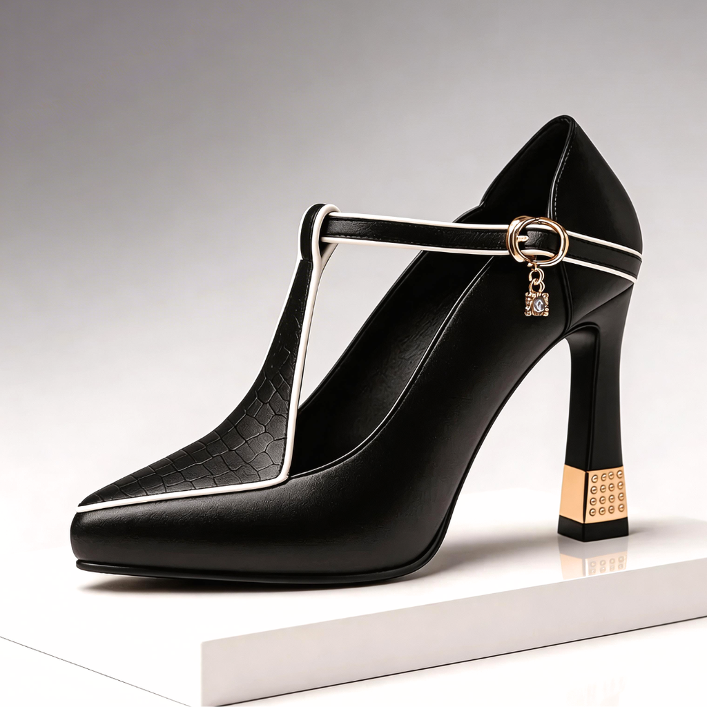 Vivienne T-Strap Heel
