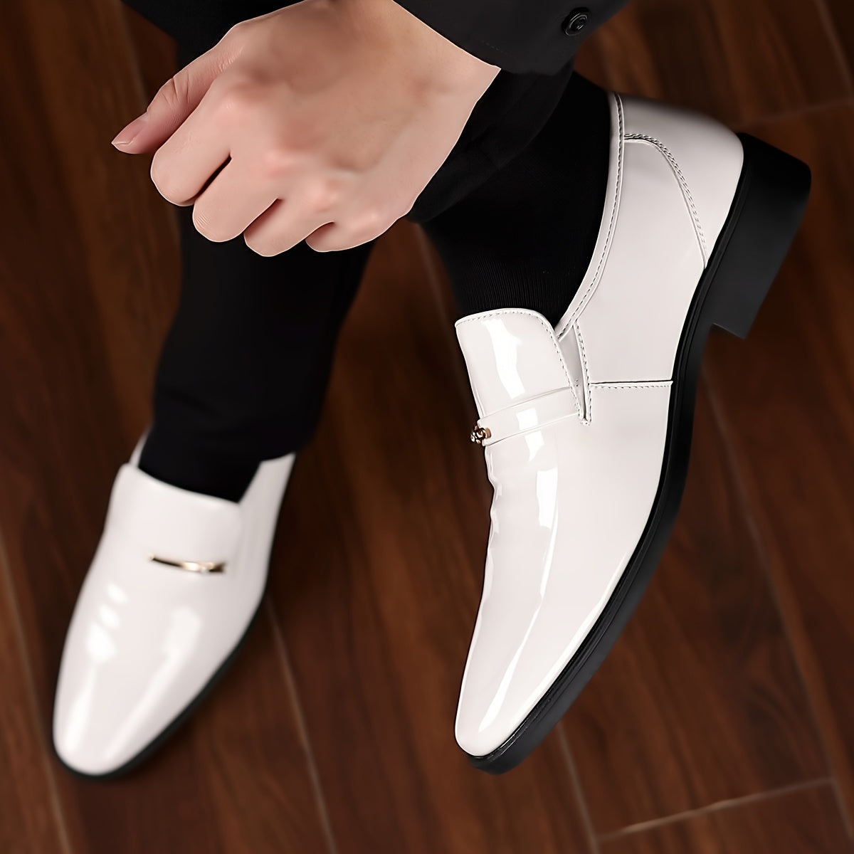 Modernist Patent Loafers