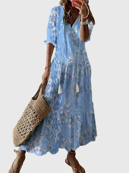 Freya Vintage Boho Dress