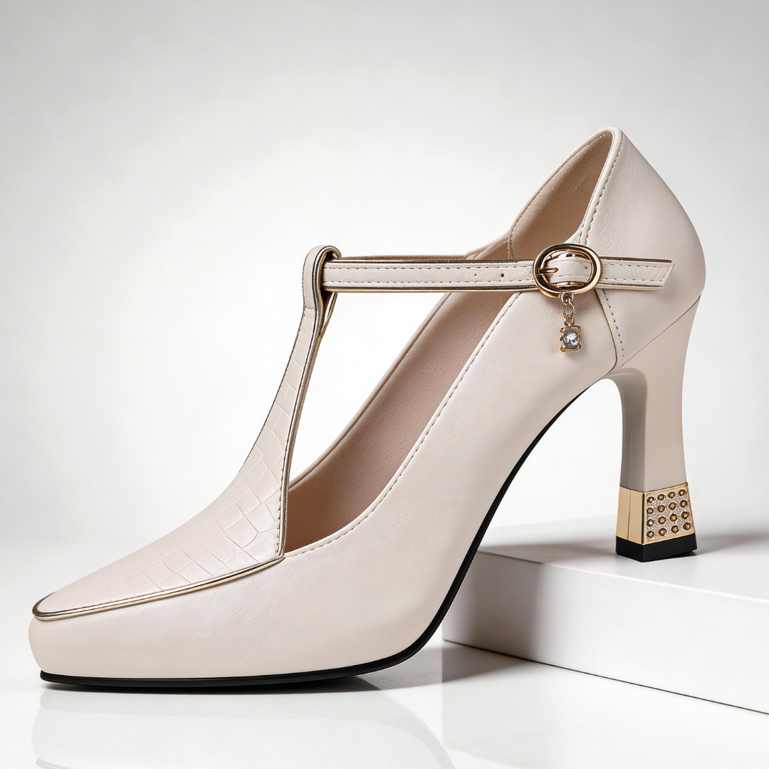 Vivienne T-Strap Heel