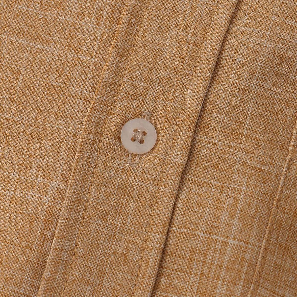 Sorrel Mandarin Cotton-Linen Shirt