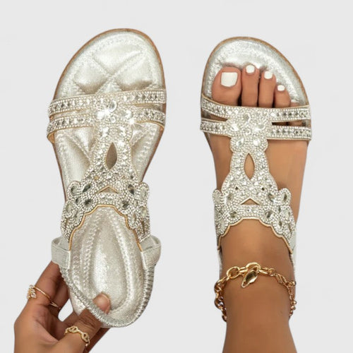 Brienz Embellished Flat Sandals