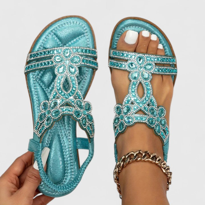 Brienz Embellished Flat Sandals