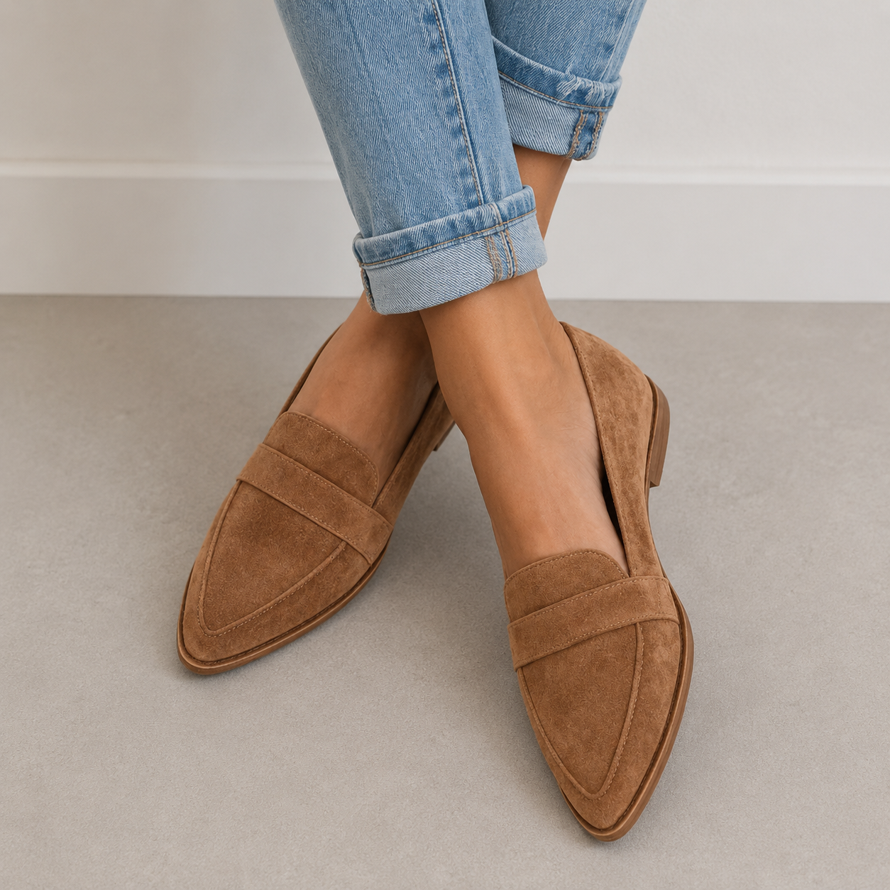 Verona Suede Comfort Loafer