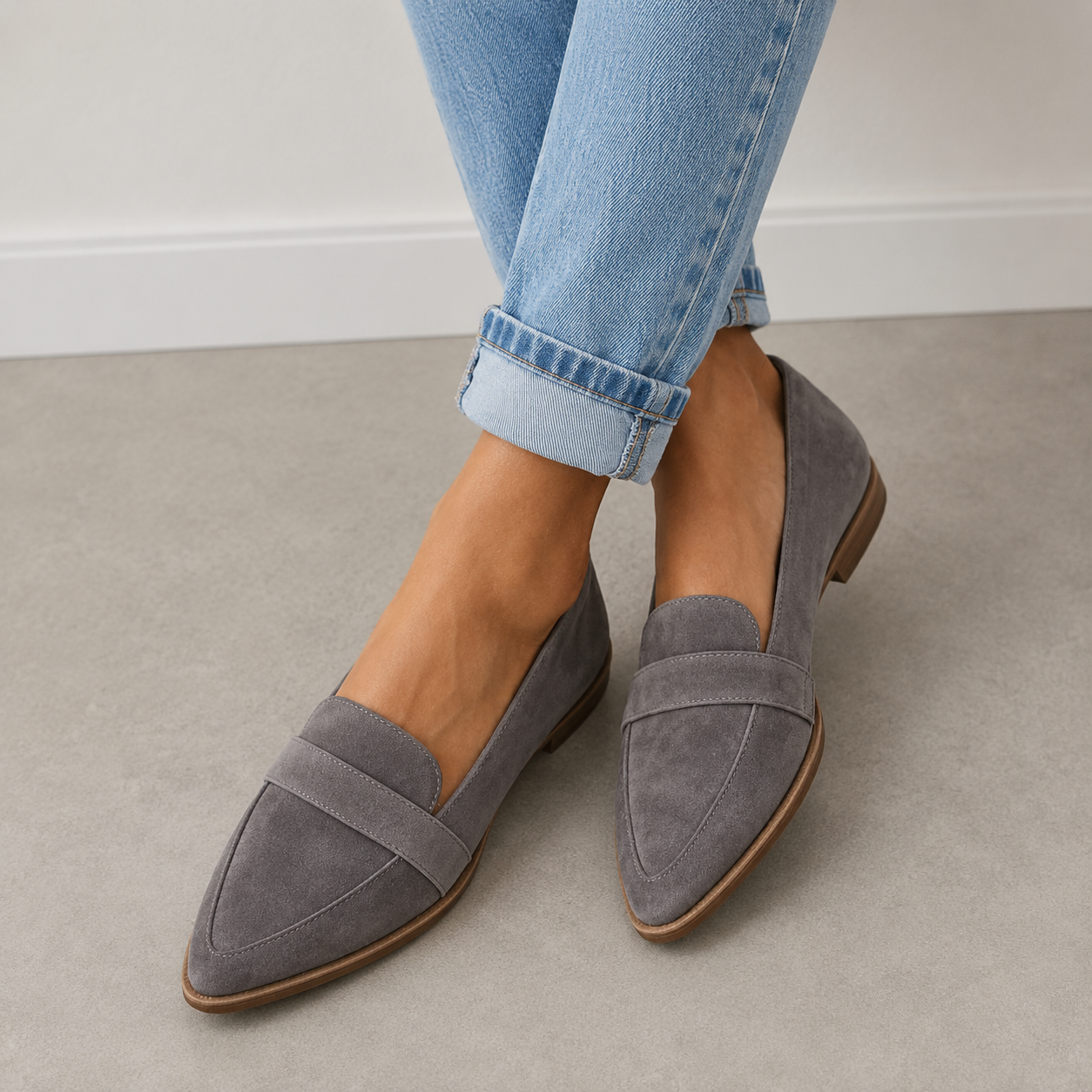Verona Suede Comfort Loafer