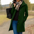 Elena Mid-Length Overcoat