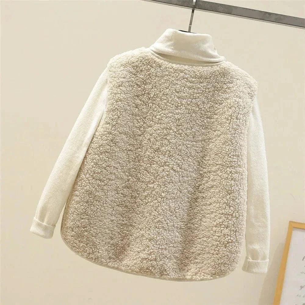 Cappadocia Plush Sleeveless Vest