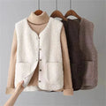 Cappadocia Plush Sleeveless Vest