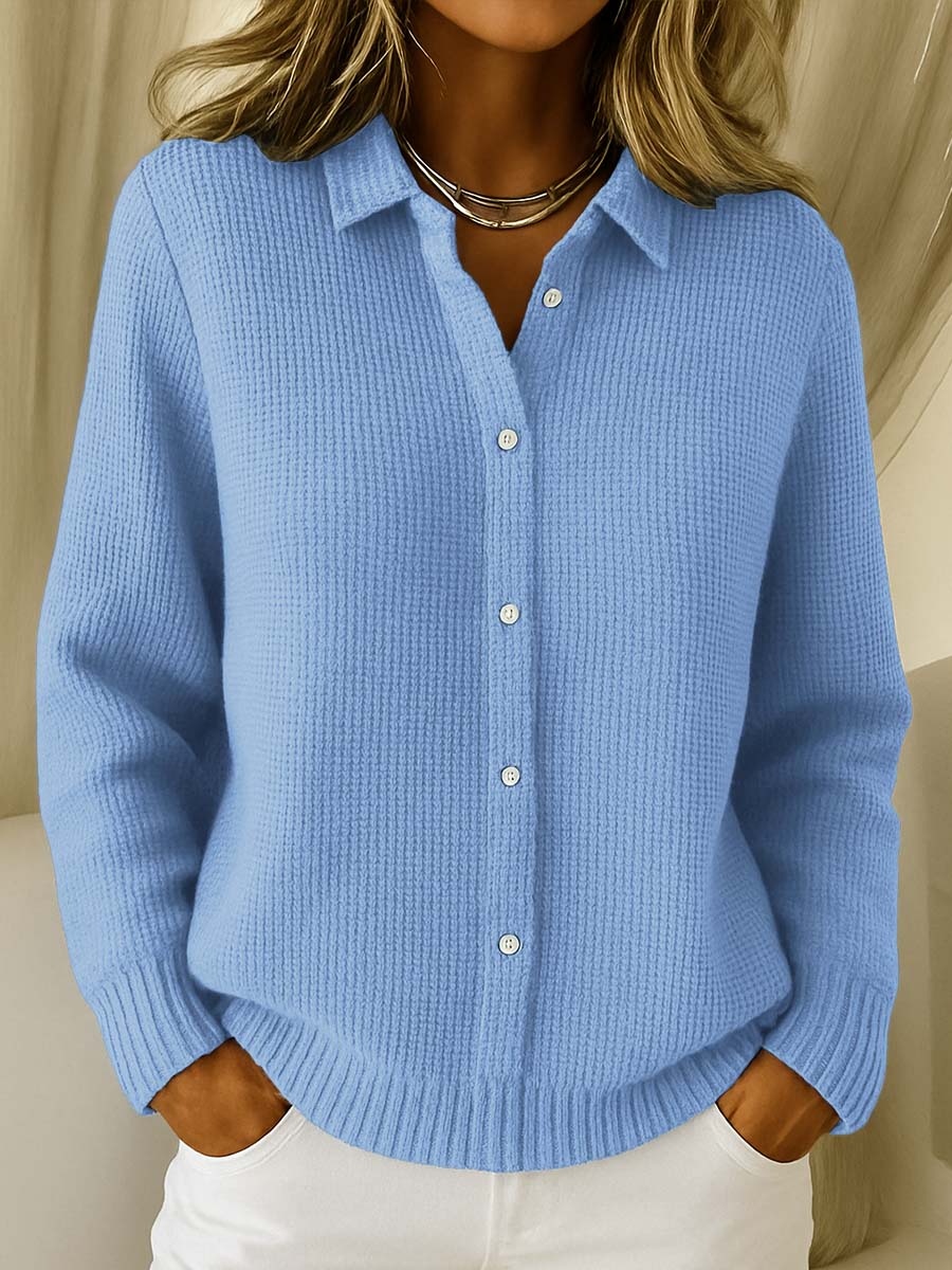 Bonnie Button-Front Cardigan