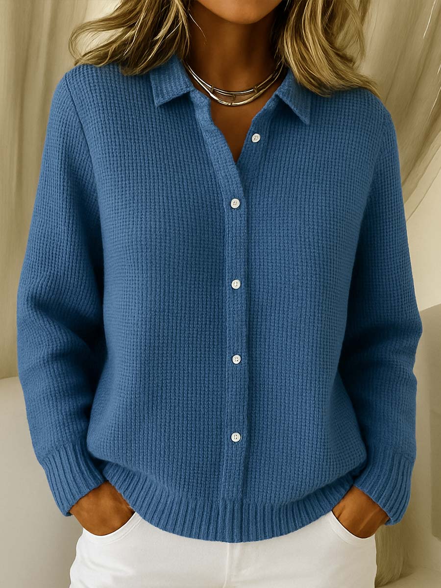 Bonnie Button-Front Cardigan