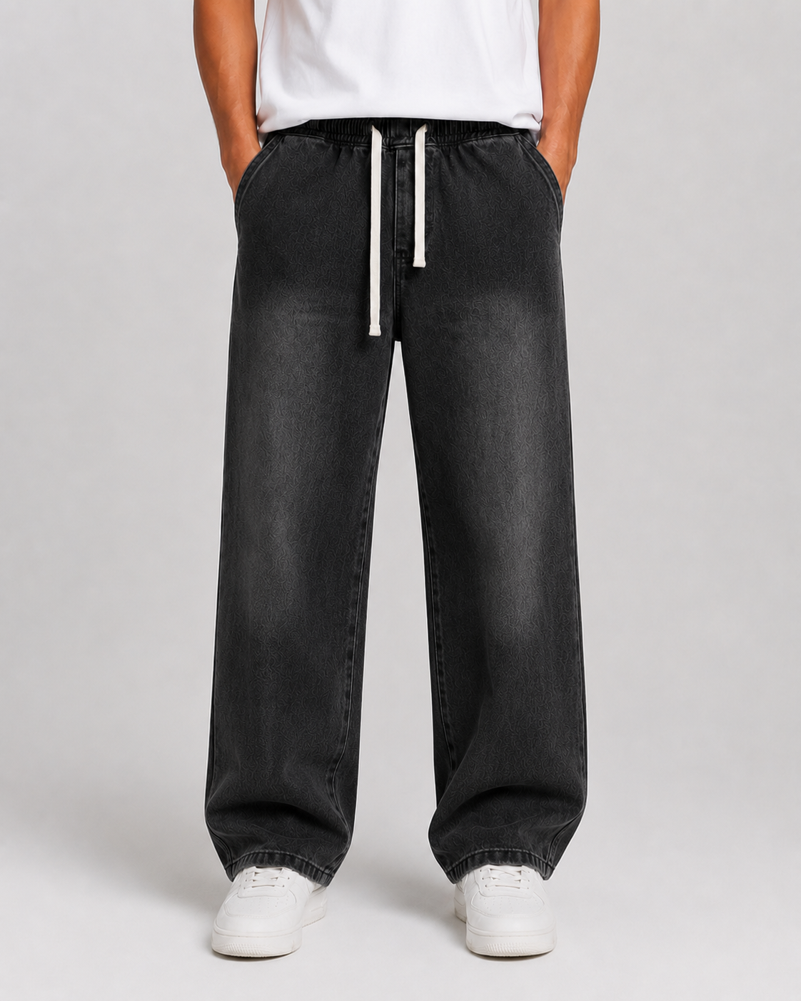 Portree Straight Leg Denim Pants