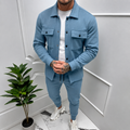 Volante Button-Down Tracksuit Set