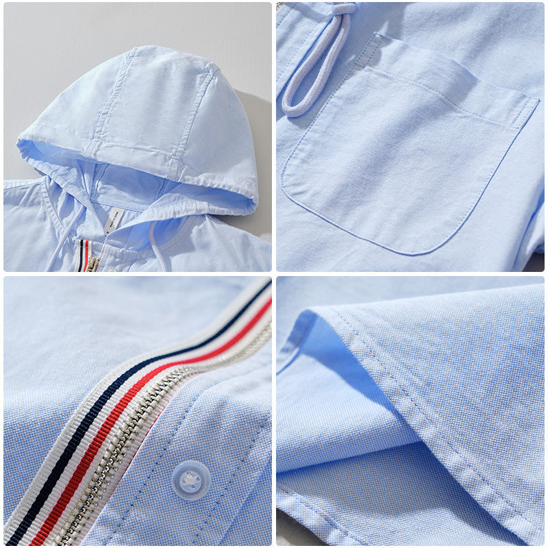 Casa Gossamer Linen Hoodie