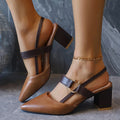 Eclipse Slingback Heel