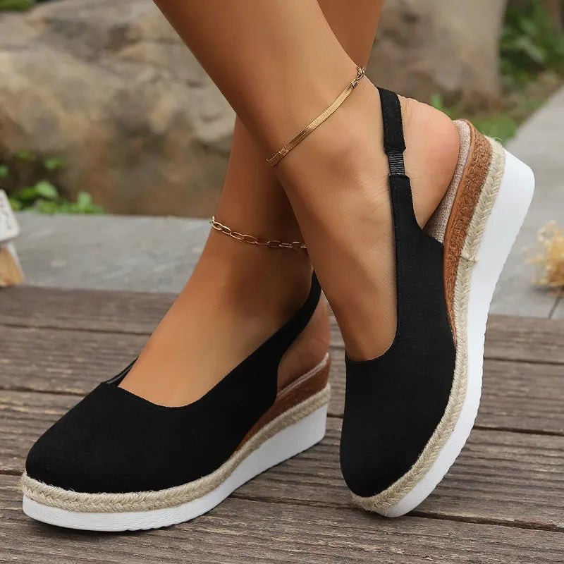 Caelum Slingback Platform Loafers