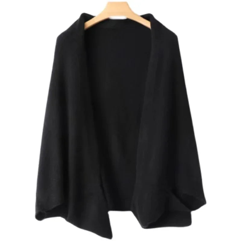 Ellis Grade-A Cashmere Cape Scarf